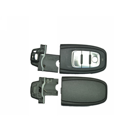 GUSCI PER CHIAVI NERO CON TASTI ARGENTO 3 AUDI A4 (8KH/8K2/8K5) 2007 2011