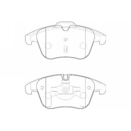 CITROEN C5 1.8 16V, 2.0 16V, 2.0 HDI, 1.6 HDI 02/08-  FRONT