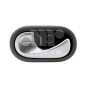 MANIGLIA APRIPORTA INTERNA LEVA CROMATA ANT/POST SX DACIA LOGAN-MCV I (KS/LS/US) 2008 2012 OEM 8200174075