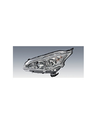 FARO DX 2H7 C/LENTE+LED C/MOTOR ELETT PEUGEOT 208 01/12 