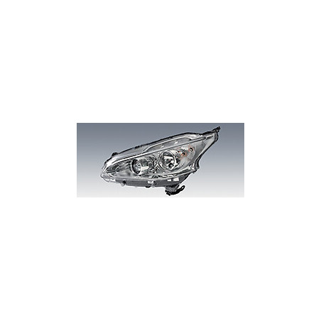 FARO DX 2H7 C/LENTE+LED C/MOTOR ELETT PEUGEOT 208 01/12 