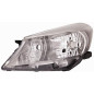 FARO FANALE PROIETTORE SX H4,PY21W,W5W MOD. KYOTO CROMATA TOYOTA YARIS III (P13) 2011 2014 OEM 811700D450