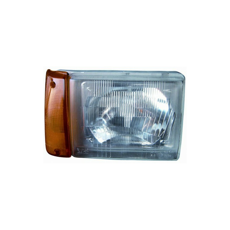 FARO FANALE PROIETTORE DX H5 *TYC* REGOL. MANUALE ARANCIO FIAT PANDA (141) 1986 2003 OEM 7550640