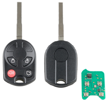 GUSCIO CHIAVE COMPLETO (HU101) (SENZA CHIP) 315MHZ FORD C-MAX I (DM2) 2007 2010