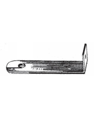 SUPPORTO TARGHE ANT (COPPIA) FIAT 500 F / L / R 1965 1975