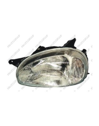 FARO FANALE PROIETTORE SX H4 MANUALE OPEL COMBO (TF0/TF1) 1993 2000 OEM 1216486