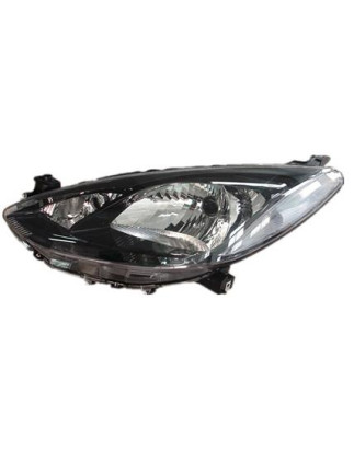 FARO FANALE PROIETTORE SX H4,H4,PY21W,W5W NERA MAZDA 2 (DE/DH) 2007 2014 OEM DF71510L0G