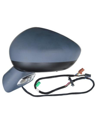RETROVISORE ELETTRICO SINISTRO 11 PIN CON PRIMER TERMICO ASFERICO RICHIUDIBILE ELETTRICAMENTE CON FANALINO INTEGRATO CITROEN C4