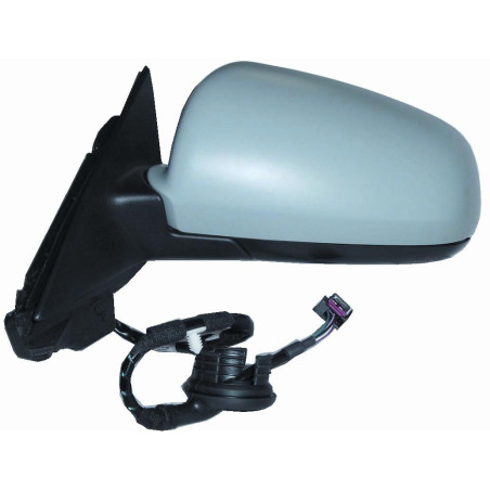 RETROVISORE ELETTRICO DESTRO CON PRIMER TERMICO AUDI A3 0103  0108 VERS SPORTBACK , AUDI A4 0100  0104, AUDI A4 0104  0107, AUD