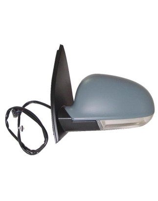 RETROVISORE ELETTRICO DESTRO CON PRIMER TERMICO RICHIUDIBILE ELETTRICAMENTE CON FANALINO INTEGRATO VOLKSWAGEN GOLF V 0104  0108