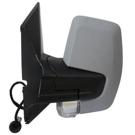 RETROVISORE ELETTRICO SINISTRO 6 PIN CON PRIMER TERMICO CON FANALINO INTEGRATO FORD TRANSITTOURNEO CUSTOM 0113  0118