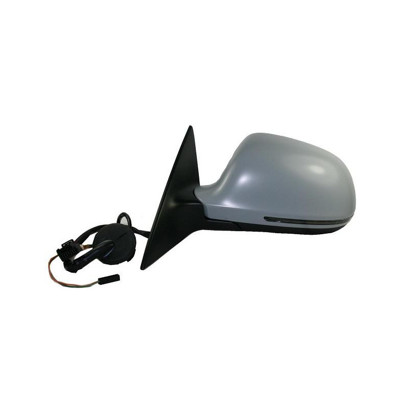 RETROVISORE ELETTRICO SINISTRO 8 PIN CON PRIMER TERMICO ASFERICO CON FANALINO INTEGRATO CON LANE ASSIST AUDI A3 0108  011  AUDI