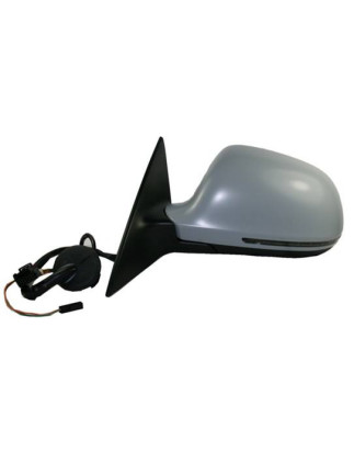 RETROVISORE ELETTRICO SINISTRO 8 PIN CON PRIMER TERMICO ASFERICO CON FANALINO INTEGRATO AUDI A3 0108  011  AUDI A4 0107  0111, 