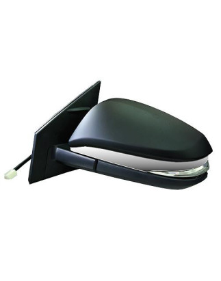 RETROVISORE ELETTRICO SINISTRO CROMATO CON PRIMER TERMICO CON FANALINO INTEGRATO TOYOTA RAV 4 0112  0116