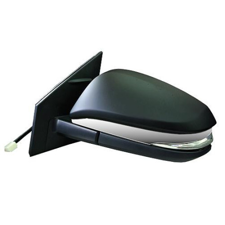 RETROVISORE ELETTRICO SINISTRO CROMATO CON PRIMER TERMICO CON FANALINO INTEGRATO TOYOTA RAV 4 0112  0116