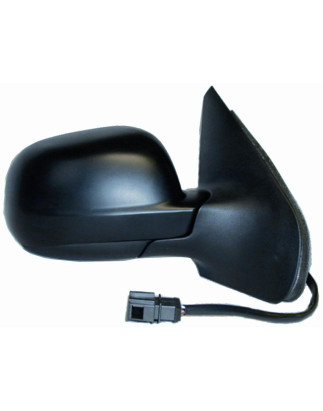 RETROVISORE ELETTRICO SINISTRO CON PRIMER ASFERICO VOLKSWAGEN POLO 0199  0101