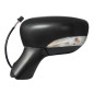 RETROVISORE ELETTRICO DESTRO NERO 9 PIN TERMICO CON FANALINO INTEGRATO CON SONDA RENAULT CLIO 0113  0116, RENAULT CLIO 0116  01