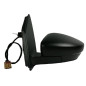RETROVISORE MECCANICO DESTRO NERO CON FANALINO INTEGRATO CON CONNETTORE QUADRATO VOLKSWAGEN CROSS POLO 0109  0117, VOLKSWAGEN P