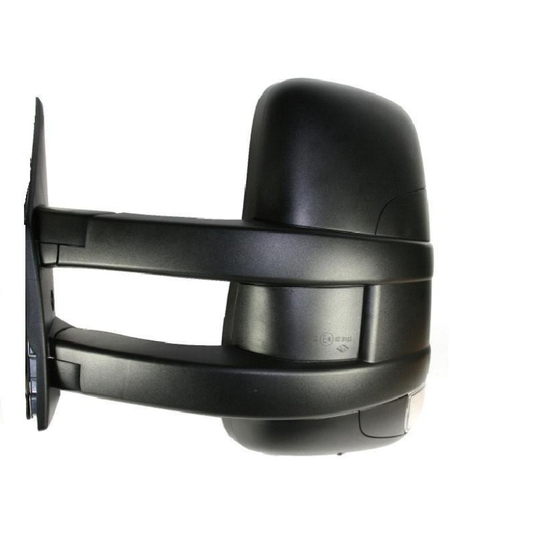 RETROVISORE MANUALE DESTRO BRACCIO LUNGO CON FANALINO INTEGRATO IVECO DAILY 0107  0111