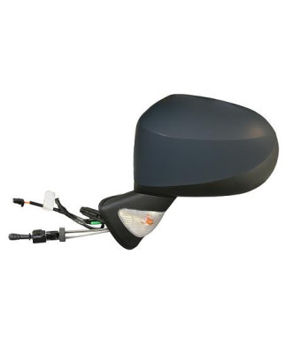 RETROVISORE MECCANICO SINISTRO 2 PIN CON PRIMER CON FANALINO INTEGRATO RENAULT MODUS 0108  0113