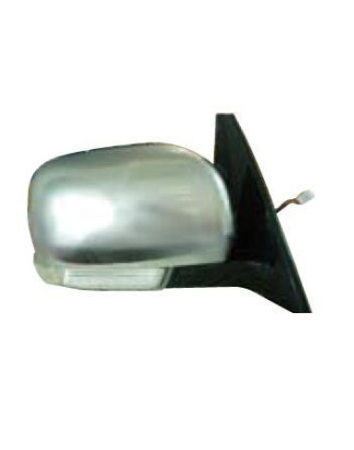 RETROVISORE ELETTRICO DESTRO CROMATO TERMICO RICHIUDIBILE ELETTRICAMENTE CON FANALINO INTEGRATO MITSUBISHI PAJERO 0107  0112
