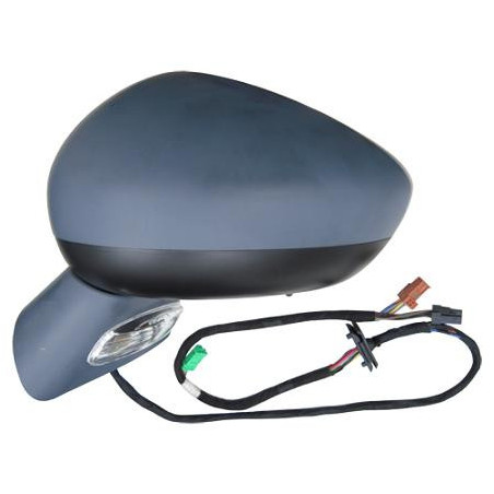 RETROVISORE ELETTRICO DESTRO CON PRIMER TERMICO RICHIUDIBILE ELETTRICAMENTE CON FANALINO INTEGRATO CON SONDA CITROEN C4 0111  0