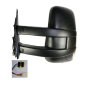RETROVISORI ELETTRICO DESTRO BRACCIO LUNGO TERMICO CON FANALINO INTEGRATO CON CONNETTORE GRANDE IVECO DAILY 0107  0111, IVECO D