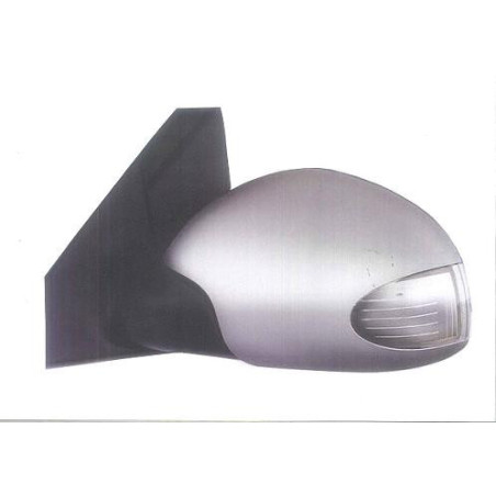 RETROVISORE ELETTRICO DESTRO CON PRIMER TERMICO CON FANALINO INTEGRATO VOLKSWAGEN NEW BEETLE 0198  0111