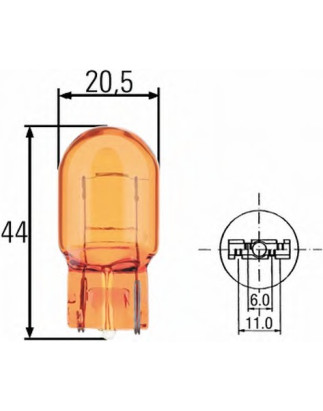 WY21W 12V 21W STANDARD