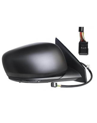 RETROVISORE ELETTRICO DESTRO 9 PIN CON PRIMER TERMICO CON FANALINO INTEGRATO CON SONDA RENAULT KADJAR 0115  0119