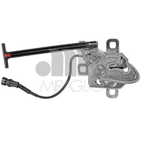 CHIUSURA COFANO GANCIO ANTERIORE CON PREDISPOSIZIONE ANTIFURTO FIAT STILO 0101  0106