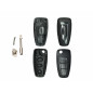 GUSCIO CHIAVE NERO 3 TASTI: TASTO APERTURA TASTO CHIUSURA TASTO PORTELLONE LAMA FO21 FORD B-MAX 011  FORD FIESTA 0108  0113, FO