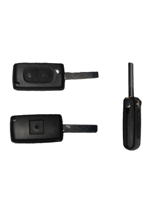 GUSCIO CHIAVE NERO 2 TASTI: TASTO APERTURA TASTO CHIUSURA LAMA VA2 CITROEN BERLINGO 0102  0108, CITROEN BERLINGO 0108  0115, CI