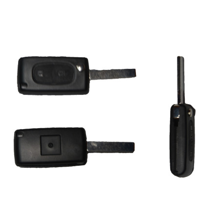 GUSCIO CHIAVE NERO 2 TASTI: TASTO APERTURA TASTO CHIUSURA LAMA VA2 CITROEN BERLINGO 0102  0108, CITROEN BERLINGO 0108  0115, CI