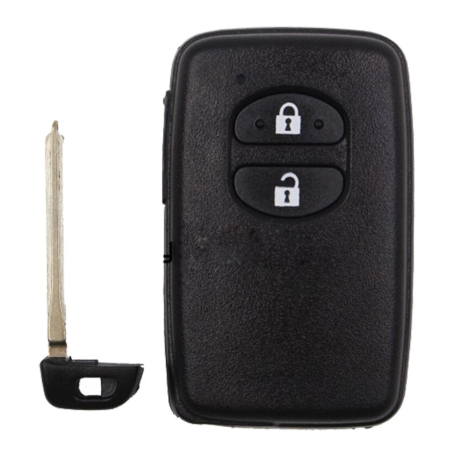 GUSCIO CHIAVE 2 TASTI: TASTO APERTURA TASTO CHIUSURA TOYOTA AURIS 0110  011  TOYOTA RAV 4 0110  011  TOYOTA VERSO 0109  0113, T