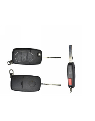 GUSCI PER CHIAVI NERO 3+1 TASTI:  TASTO APERTURA TASTO CHIUSURA TASTO PORTELLONE TASTO PANIC LAMA HU64 AUDI A3 0103  0108, AUDI