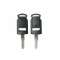 GUSCIO CHIAVE NERO 2 TASTI: TASTO APERTURA TASTO CHIUSURA LAMA GT15R OPEL CORSA C 0100  0106, OPEL MERIVA 0103  0110