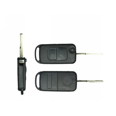 GUSCIO CHIAVE NERO 2 TASTI: TASTO APERTURA TASTO CHIUSURA LAMA HU64 MERCEDES-BENZ ML W163 0198  0105, MERCEDES-BENZ ML W164 010