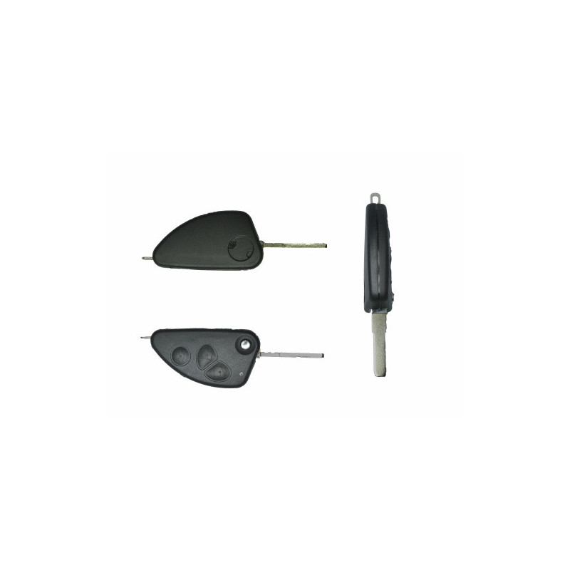 GUSCIO CHIAVE NERO 3 TASTI: TASTO APERTURA TASTO CHIUSURA TASTO PORTELLONE LAMA SIP22 ALFA ROMEO 147 0100  0110, ALFA ROMEO 156