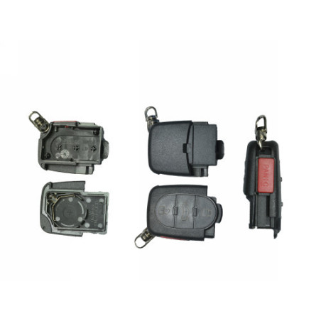 GUSCIO CHIAVE NERO 3+1 TASTI: SOLO PARTE INFERIORE BATTERIA 2032 TASTO APERTURA TASTO CHIUSURA TASTO PORTELLONE TASTO PANIC AUD