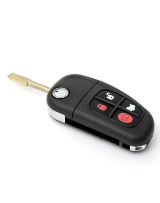 GUSCIO CHIAVE 4 TASTI: TASTO FARO TASTO APERTURA TASTO CHIUSURA TASTO PORTELLONE JAGUAR S-TYPE 0199  0108, JAGUAR X-TYPE 0101  