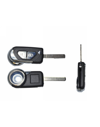 GUSCIO CHIAVE NERO CON TASTI ARGENTO 2 TASTI: TASTO APERTURA TASTO CHIUSURA LAMA VA2 CITROEN DS3 0110  0114, CITROEN DS4 0111  