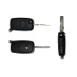 GUSCIO CHIAVE NERO 3 TASTI: BATTERIA 1616 TASTO APERTURA TASTO CHIUSURA TASTO PORTELLONE LAMA HU66 AUDI A3 0103  0108, AUDI A3 