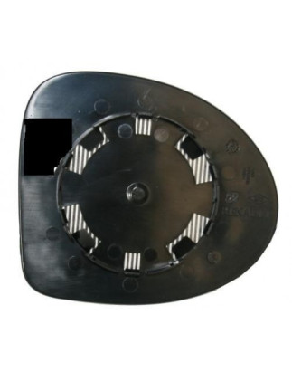 VETRO CON PIASTRA DESTRO RENAULT SYMBOL 0108  0113, RENAULT TWINGO 0107  0112