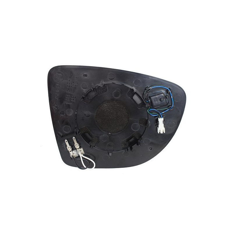 VETRO CON PIASTRA DESTRO TERMICO BLIND SPOT NISSAN LEAF ZE1 0118, NISSAN MICRA K14 0117, RENAULT CAPTUR 0117  0120, RENAULT CLI