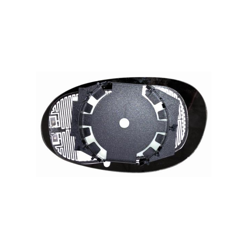 VETRO CON PIASTRA SINISTRO TERMICO SMART FORTWO 0198  0107, SMART FORTWO ROADSTER 0103  0107