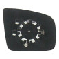 VETRO CON PIASTRA SINISTRO CROMATO ASFERICO MERCEDES-BENZ VITO W639 & VIANO 0110  0115