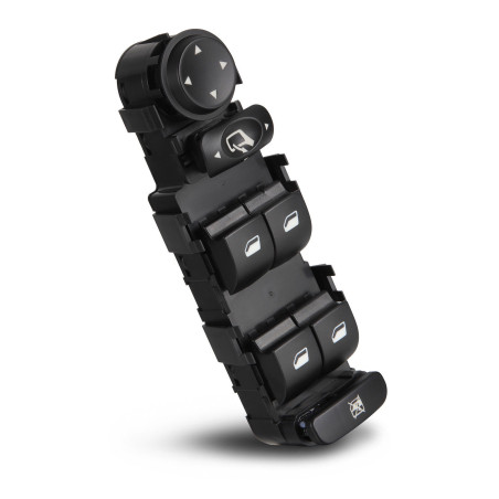 BLOCCO COMANDI ALZACRISTALLIRETROVISORI ANTERIORE PORTA ANTERIORE SINISTRA 9 PIN 4 INTERRUTTORI CITROEN C2 0103  0108, CITROEN 