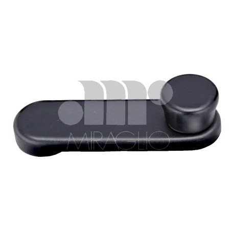 MANIGLIA ALZACRISTALLO ANTERIORE DESTROSINISTRO NERO IN PLASTICA FIAT FIORINO 0188  0191, FIAT FIORINO 0191  0197, FIAT FIORINO