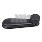 MANIGLIA ALZACRISTALLO ANTERIOREPOSTERIORE DESTROSINISTRO NERO IN PLASTICA VOLKSWAGEN GOLF II 0184  0188, VOLKSWAGEN GOLF II MA